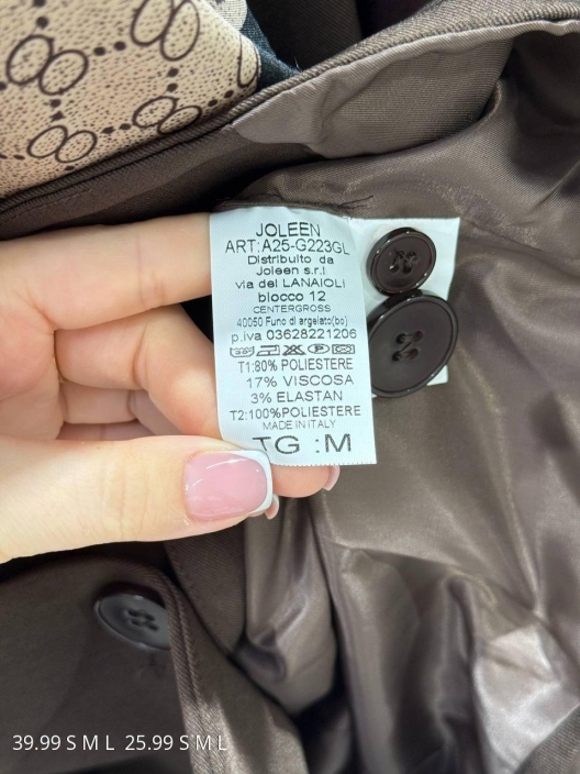 Итальянская одежда, бренд Joleen, арт. 73908997